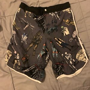 Star Wars Swim Trunks! Medium